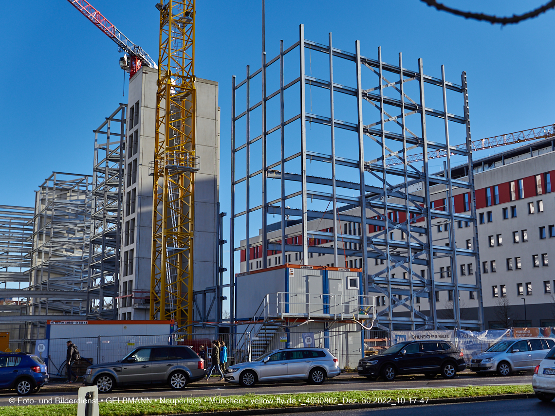 30.12.2022 - Baustelle R.EVO in Neuperlach-Süd